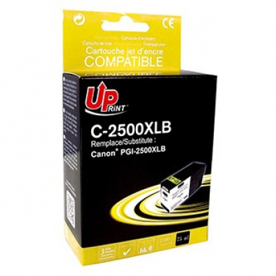 UPrint kompatibilní ink s PGI 2500XL, C-2500XLB, black, 2500str., 75ml