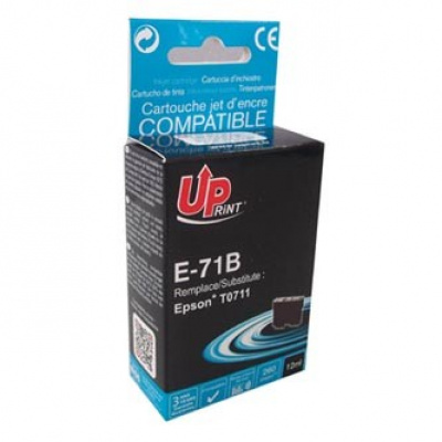 UPrint kompatibilní ink s C13T07114011, E-71B, black, 12ml