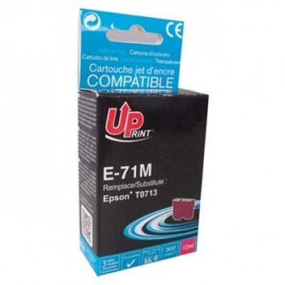 UPrint kompatibilní ink s C13T07134011, E-71M, magenta, 11ml