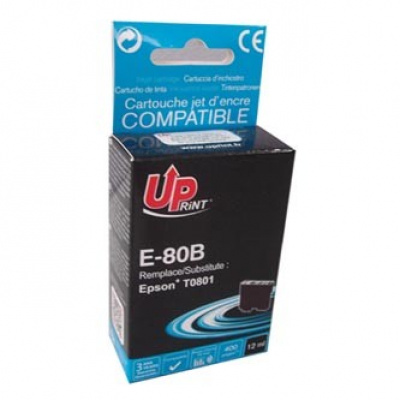 UPrint kompatibilní ink s C13T08014011, E-80B, black, 11ml