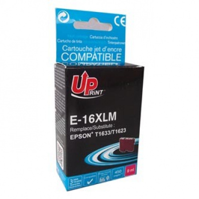 UPrint kompatibilní ink s C13T16334010, T163340, 16XL, E-16XLM, magenta, 450str., 9ml