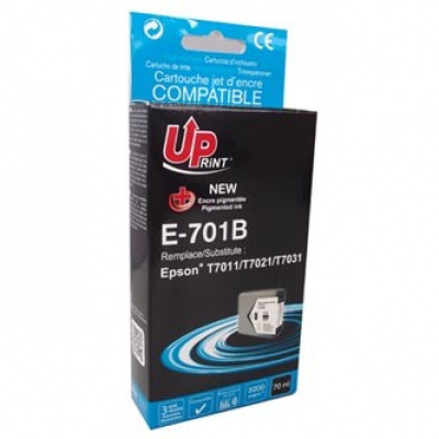 UPrint kompatibilní ink s C13T70114010, E-701B, black, 3200str., 60ml