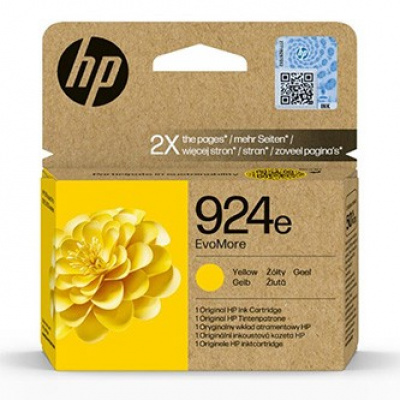 HP originální ink 4K0U9NE#CE1, HP 924e, yellow, 800str.