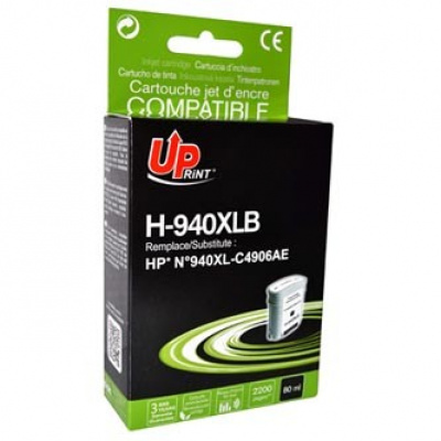 UPrint kompatibilní ink s C4906A, HP 940XL, H-940XL-B, black, 80ml