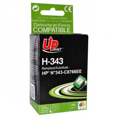 UPrint kompatibilní ink s C8766EE, HP 343, H-343CL, color, 480str., 21ml