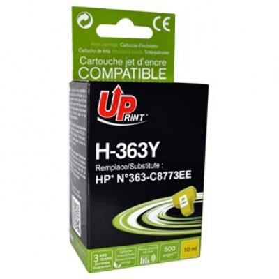 UPrint kompatibilní ink s C8773EE, HP 363, H-363Y, yellow, 10ml