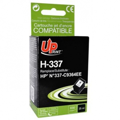 UPrint kompatibilní ink s C9364EE, HP 337, H-337B, black, 25ml