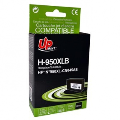 UPrint kompatibilní ink s CN045AE, HP 950XL, H-950XL-B, black, 2500str., 80ml