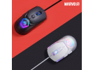 Marvo Myš FIT LITE G1, 12000DPI, optika, 7tl., drátová USB, bílá, herní, RGB podsvícení