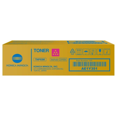 Konica Minolta TNP-93M AE1Y351 purpurový (magenta) originální toner