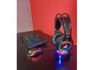 Marvo CM305, RGB sada klávesnice s herní myší a sluchátky, CZ/SK, herní, membránová typ drátová (USB), černá, RGB podsvícená