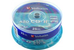 CD-R Verbatim DL+ 80min SPINDL