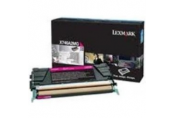 Lexmark X746A2MG purpurový (magenta) originální toner