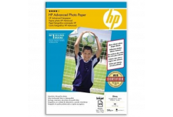 HP Advanced Glossy Photo Paper, foto papír, lesklý, zdokonalený, bílý, A4, 250 g/m2, 25 ks, Q5