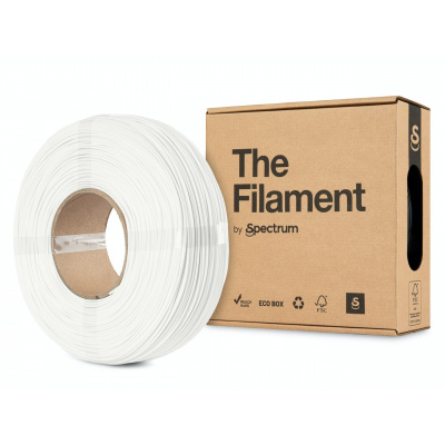 "The Filament" by Spectrum TF-24042, ReFill PLA, 1.75mm, TRAFFIC WHITE, 1kg