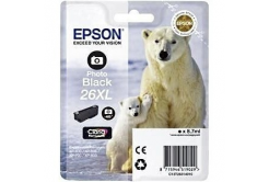 Epson T26314012, T263140, 26XL foto černá (photo black) originální cartridge