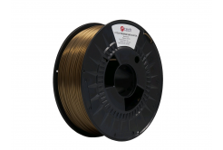 Tisková struna (filament) C-TECH PREMIUM LINE, Silk PLA, bronz, 1,75mm, 1kg