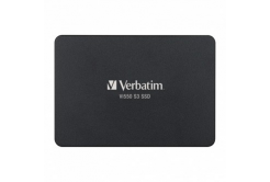SSD Interní Verbatim Vi550 S3, 49355, 4000GB, černý, 550 MB/s-R, SATA III, 500 MB/s-W
