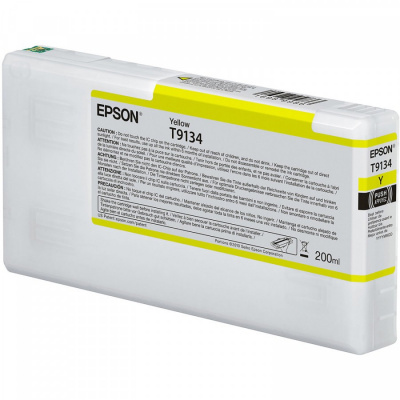 Epson T9134 žlutá (yellow) originální cartridge