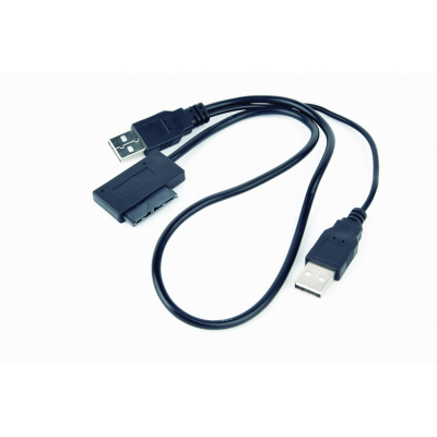 Kabel CABLEXPERTexterní adaptér USB na Slim SATA SSD, DVD