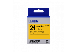 Epson LabelWorks LK-6YBP C53S656005 24mm x 9m, černý tisk / pastelově žlutý podklad, originální páska