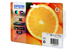 Epson T33XL C13T33574011 barevná (CMYK) originální cartridge