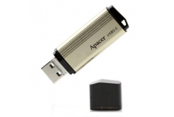 Apacer USB flash disk, USB 3.0, 32GB, AH353, zlatý, AP32GAH353C-1, USB A, s krytkou