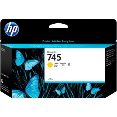 HP 745 F9J96A žlutá (yellow) originální cartridge