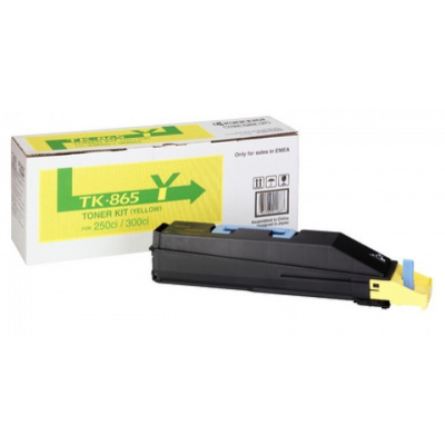 Kyocera Mita TK-865Y žlutý (yellow) originální toner