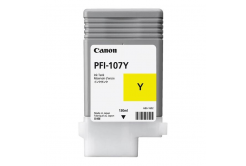 Canon PFI-107Y, 6708B001 žlutá (yellow) originální cartridge