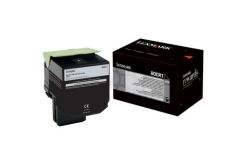 Lexmark 80C0X10 černý (black) originální toner