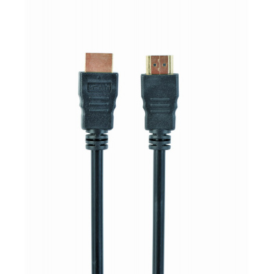 Kabel CABLEXPERT CC-HDMI4-0.5M HDMI-HDMI 0,5m, 1.4, M/M stíněný, zlacené kontakty, černý