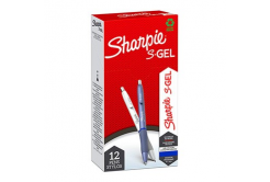 Sharpie 2162641, gelové pero S-Gel Fashion, modré, 12ks, 0.7mm