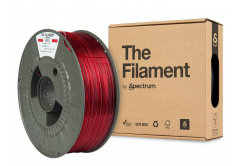 "The Filament" by Spectrum TF-24028, PETG, 1.75mm, TRANSPARENT RED, 1kg