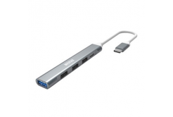 USB (3.0) hub 5-port, UH008, kovová, Marvo