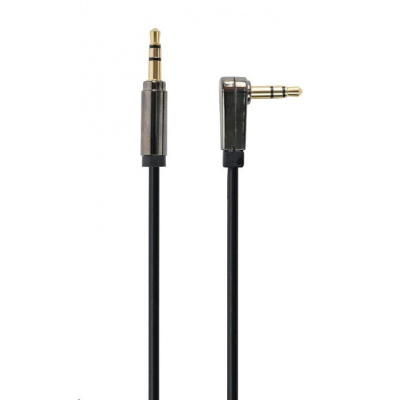 Kabel CABLEXPERT CCAP-444L-6 přípojný jack 3,5mm M/M, 1,8m, HIGH QUALITY, zlacené konektory, audio