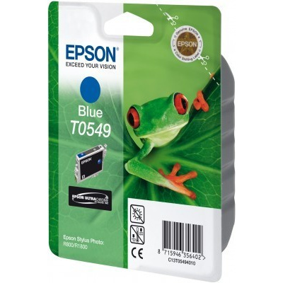 Epson T054940 modrá (blue) originální cartridge