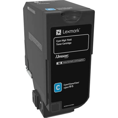 Lexmark 84C0H20 azurový (cyan) originální toner