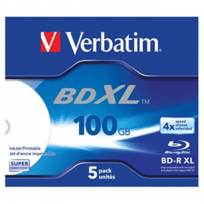 Verbatim BD-R XL, Hard Coat, jewel box, 43789, 4x, 1 ks, pro archivaci dat