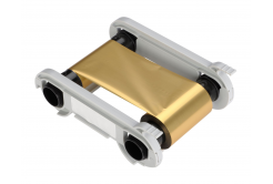 Evolis RCT216NAAA ribbon, metallic gold