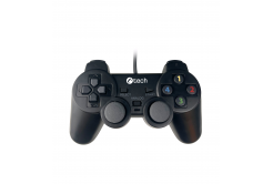 Gamepad C-TECH Callon pro PC/PS3, 2x analog, X-input, vibrační, 1,8m kabel, USB