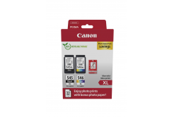 Canon PG-545XL/CL-546XL/GP-501 8286B011 barevná (color) sada originální cartridge + fotopapír 10x15