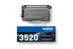 Brother TN-3520 černý (black) originální toner