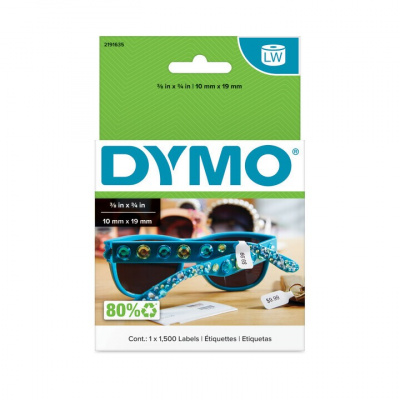 Dymo 2191635, 54mm x 11mm, 1500ks, cenové štítky na šperky