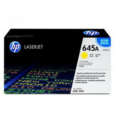 HP 645A C9732A žlutý (yellow) originální toner