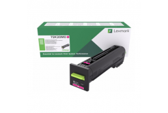 Lexmark 72K20M0 purpurový (magenta) originální toner