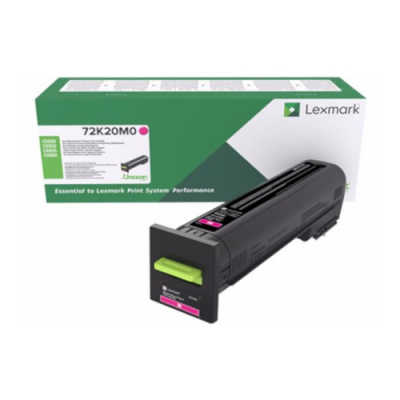 Lexmark 72K20M0 purpurový (magenta) originální toner