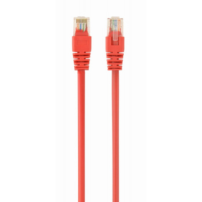 Patch kabel CABLEXPERT PP12-0.25M/R c5e UTP  0 25m RED