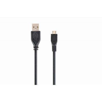 Kabel CABLEXPERT USB A Male/Micro B Male 2.0, 50cm, Black High Quality