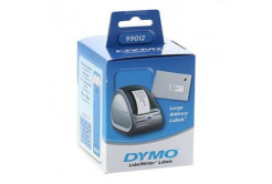 Dymo 99012, S0722400, 36mm x 89mm, bílé papírové štítky